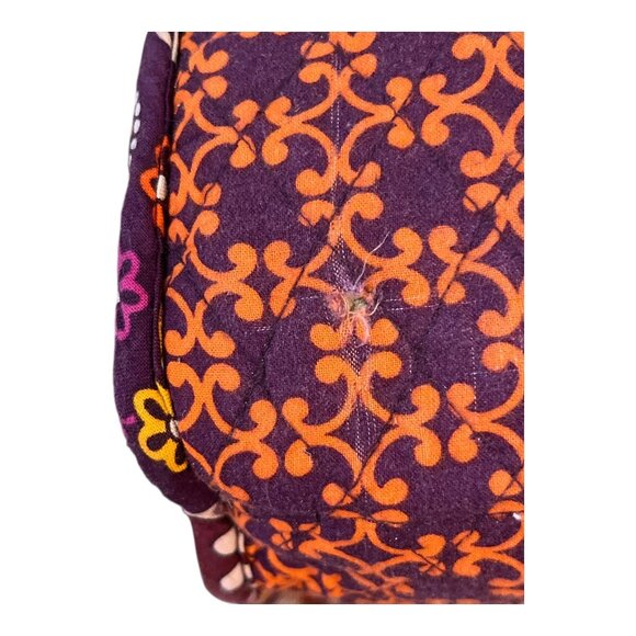 Vera Bradley Backpack – Plum Crazy Pattern | Quilted Cotton Fabric | Purple Oran - Picture 9 of 9